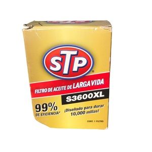 New STP S3600XL Engine Extended Life Oil Filter 10,000 Miles NIB 99% Efficiency